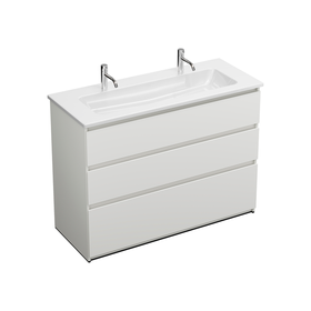 Ceramic washbasin incl. vanity unit SGHK123 - burgbad