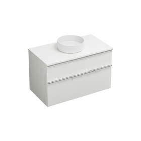 Ceramic washbasin incl. vanity unit SGUM100 - burgbad